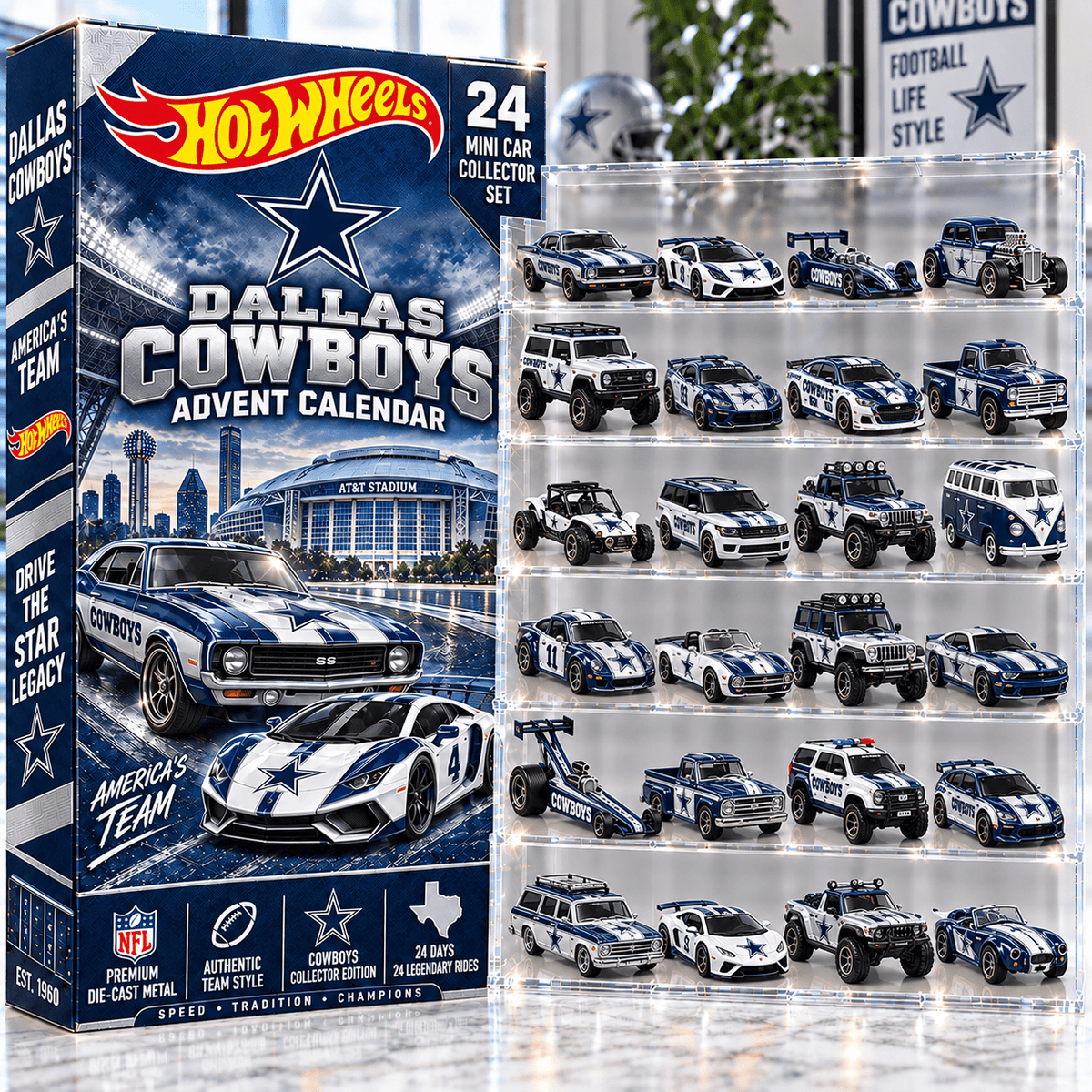 DLCB Premium Mini Car Advent Calendar LNTH