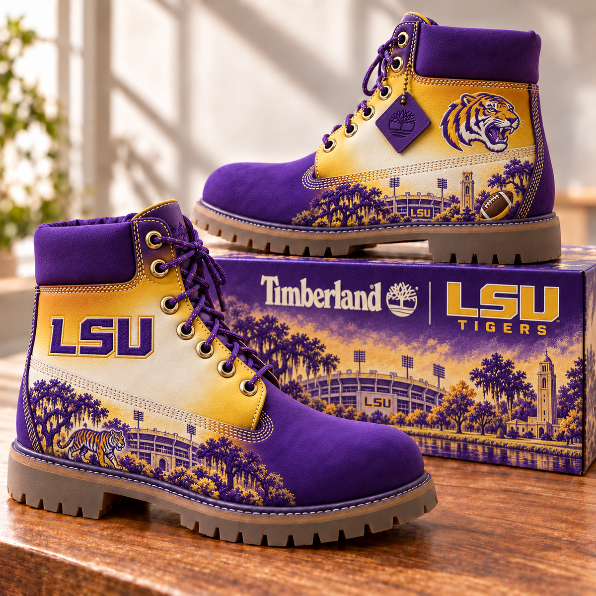 PREMIUM LSU HERITAGE BOOTS NPL