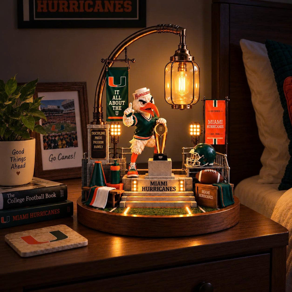 MHC Themed Bedside Lamp DNBN
