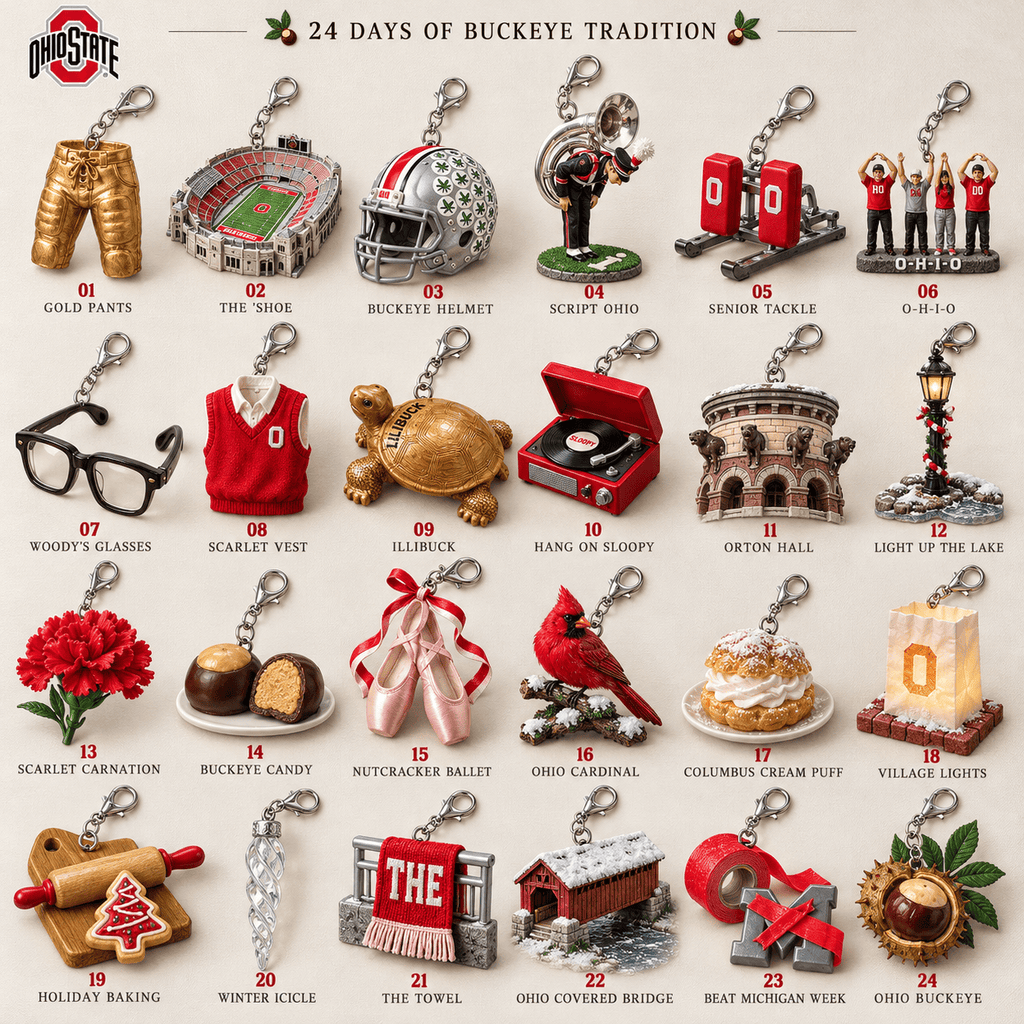 Premium OSB Christmas Tree Countdown Calendar TNSM