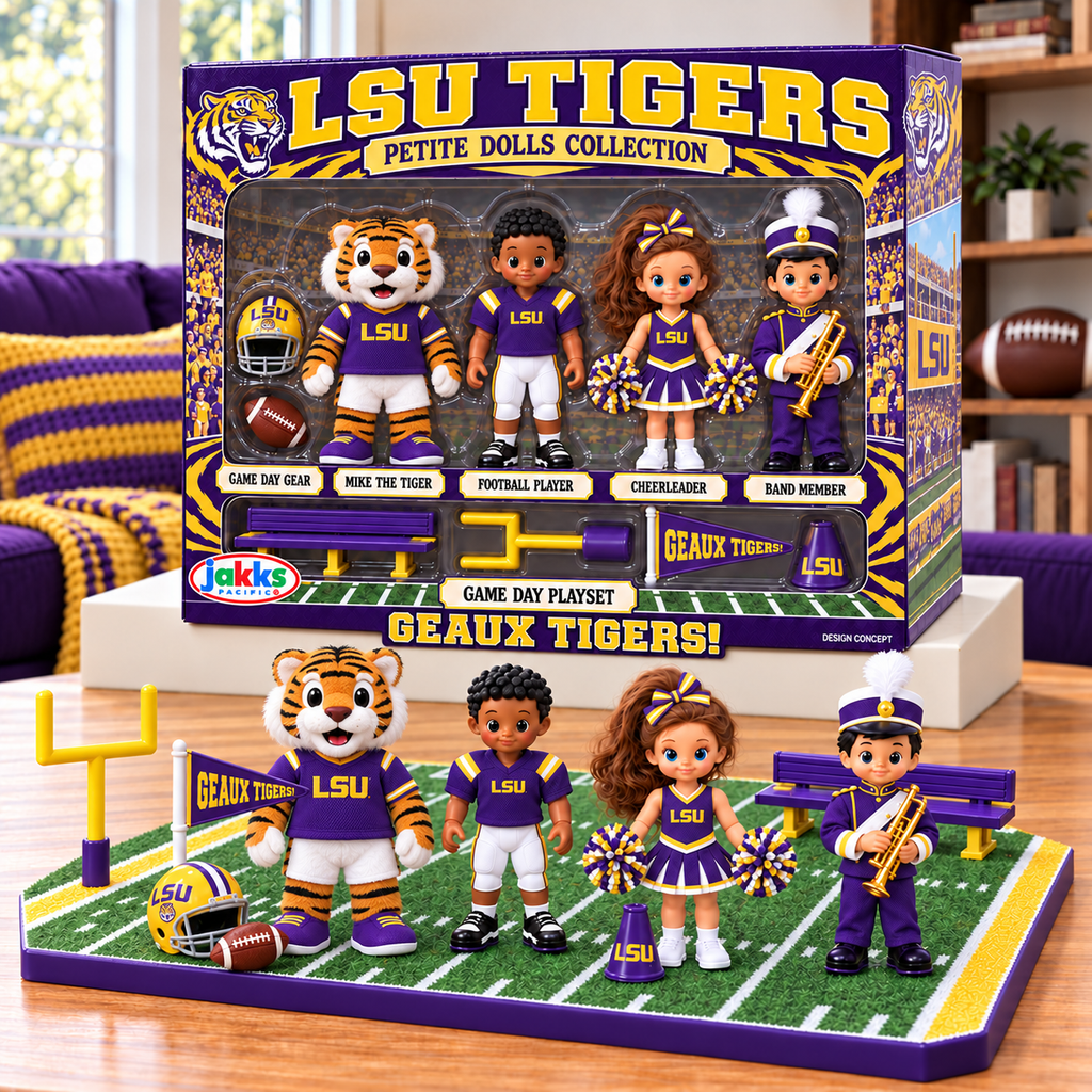 LSU Premium Mini Dolls & Accessories Set TMH