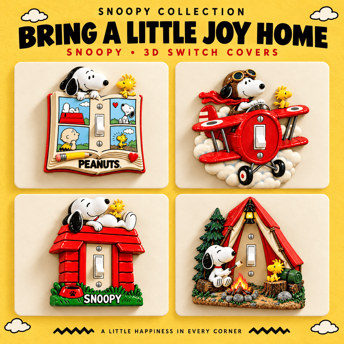 SPNY 3D printed switch cover set DNBN