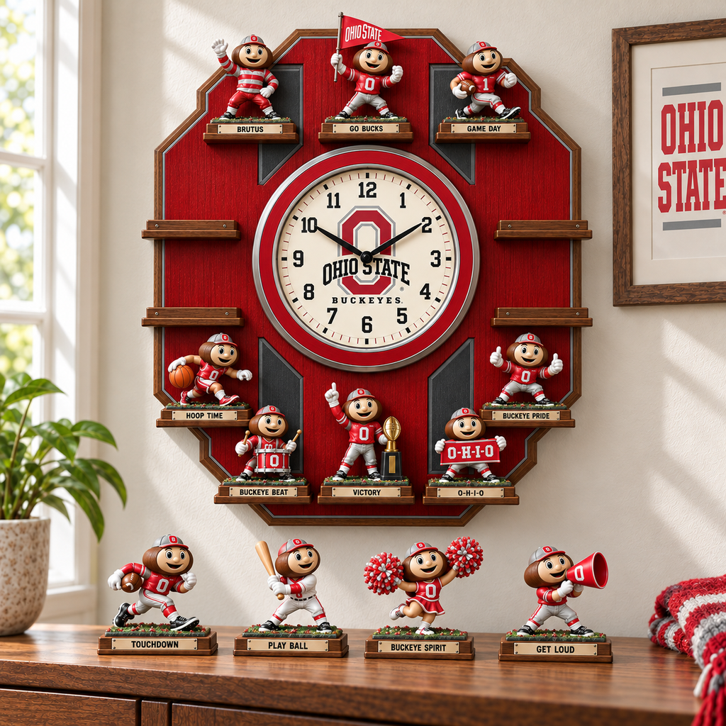 OSB Premium Mascot Sculpture Clock Collection PTKL