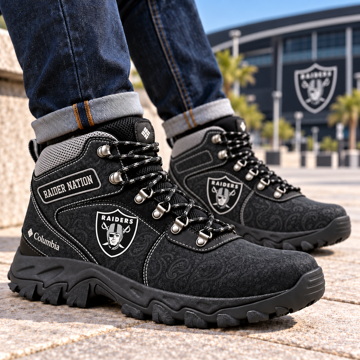 LVR High-Top Lace-Up Boots PNPA