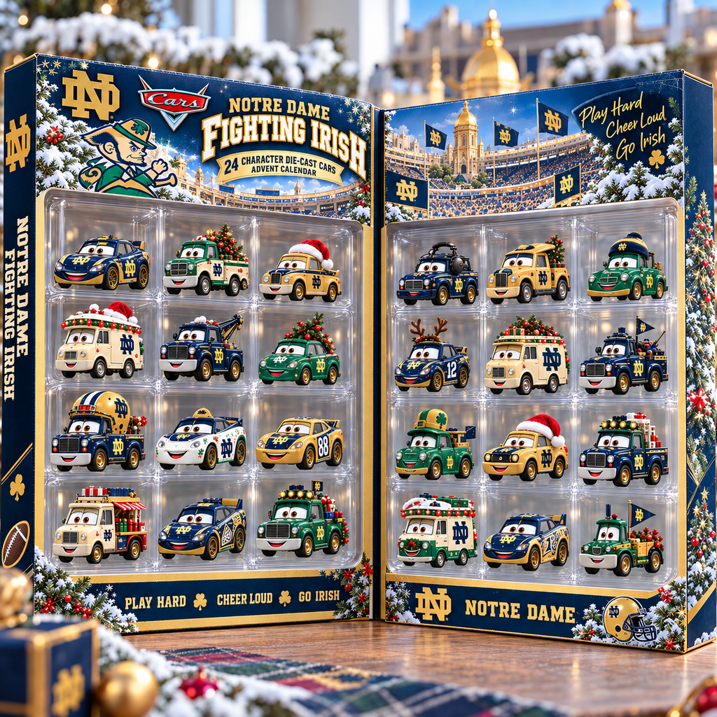 NDFI Premium Character Die-Cast Cars Christmas Advent Calendar NTNA
