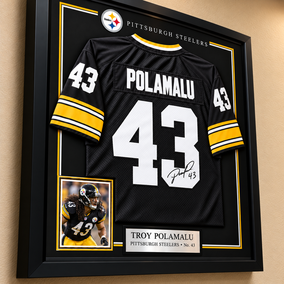 PBS Legendary jersey display frame PNPA