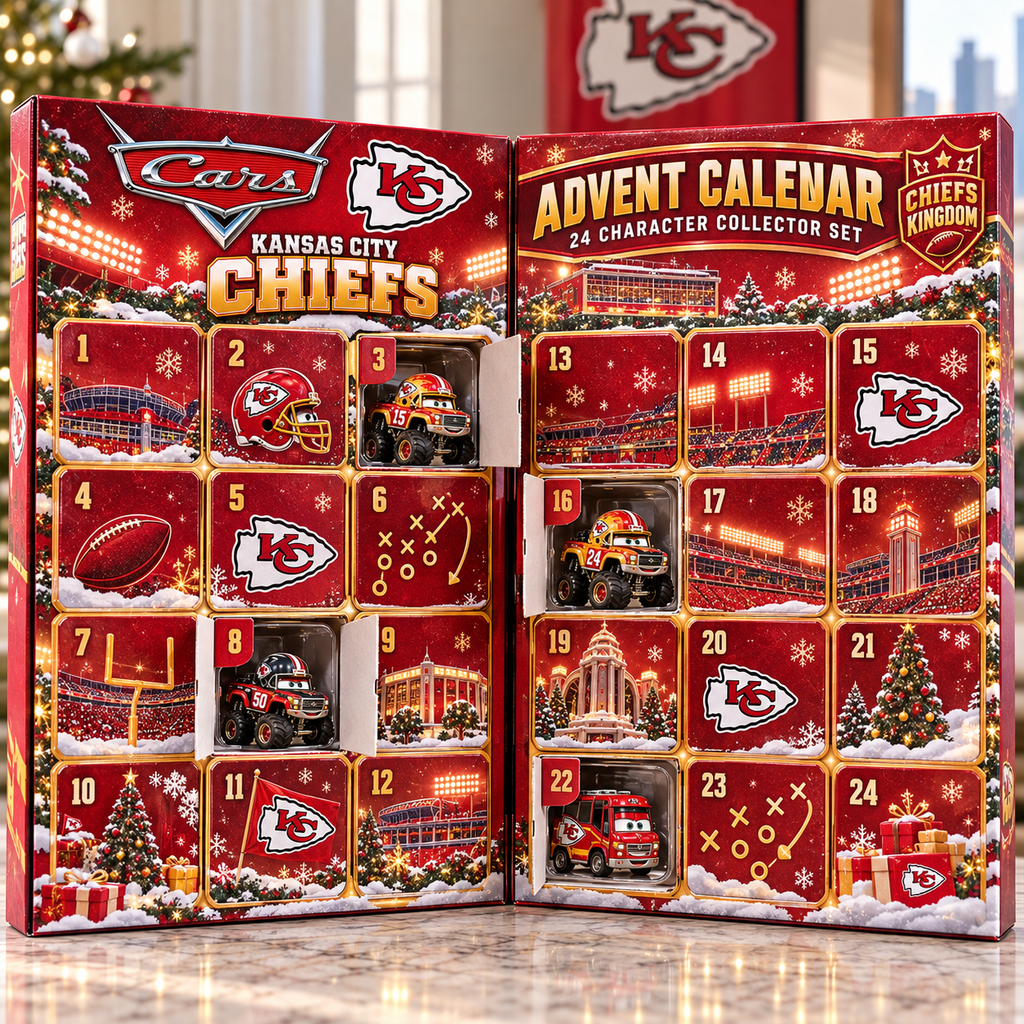 KCC Premium Character Die-Cast Cars Christmas Advent Calendar LNTH