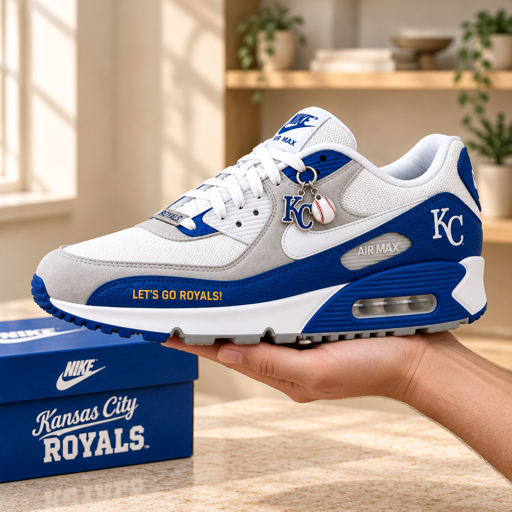 Kansas City Royals Premium Low-Top Sneakers