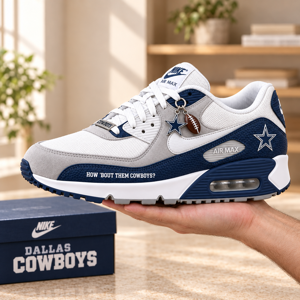 Dallas Cowboys Premium Low-Top Sneakers