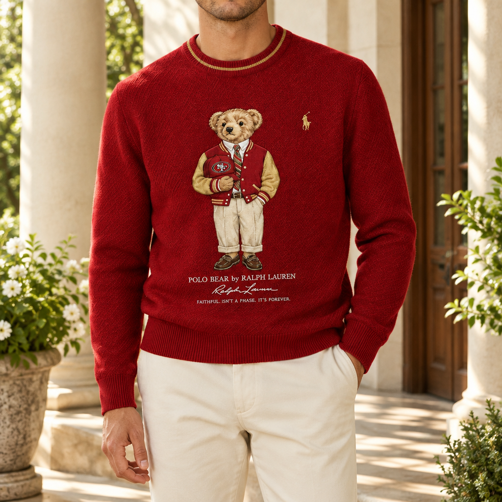 San Francisco 49ers Premium Crewneck Sweater