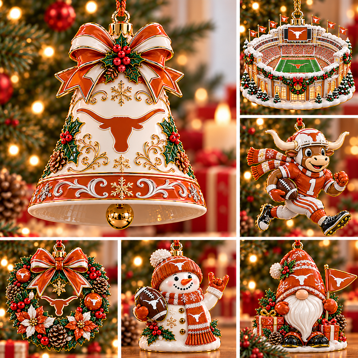 TLS Premium Christmas Tree Ornament Set BMD