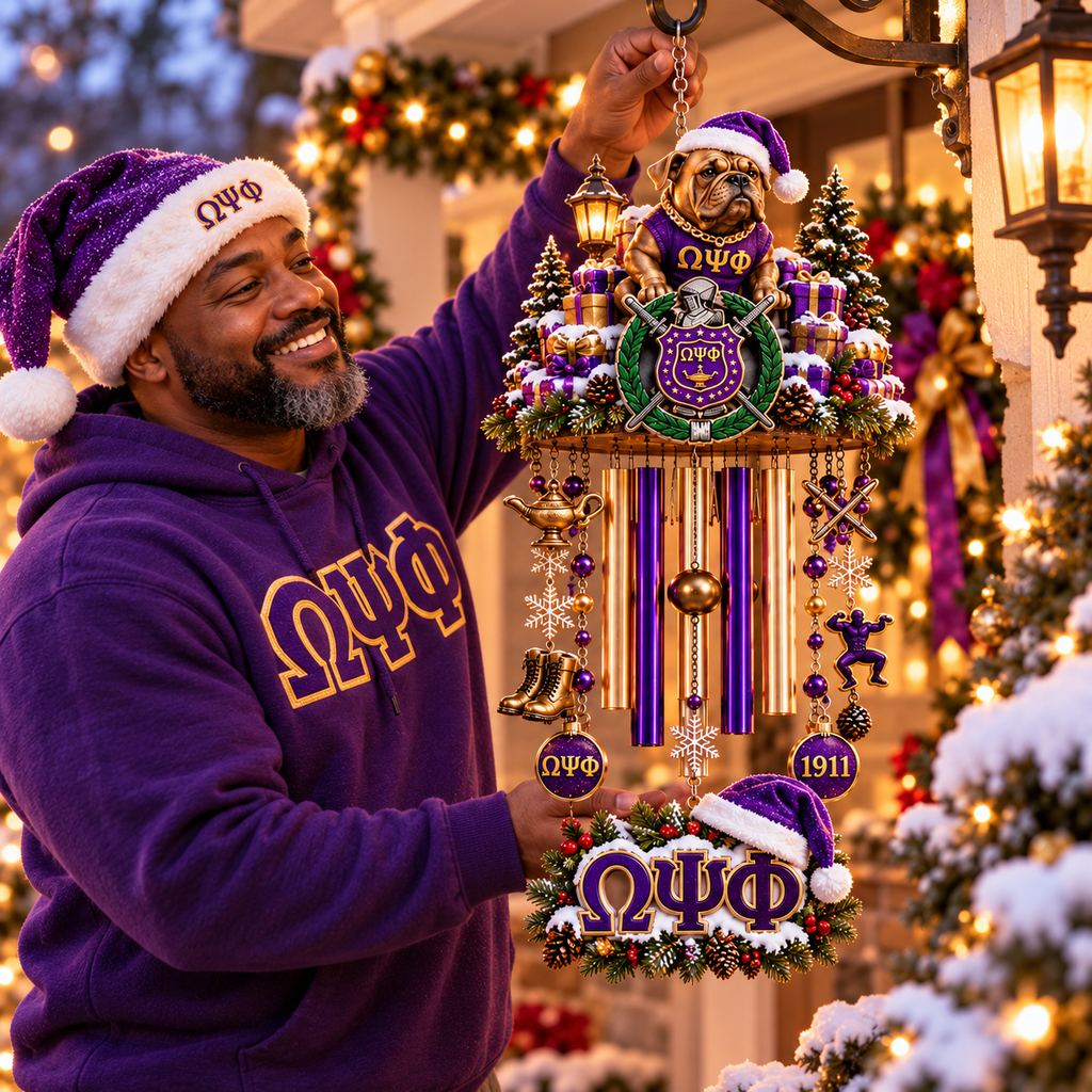 OMPP Christmas Wind Chime With Charm TNSM