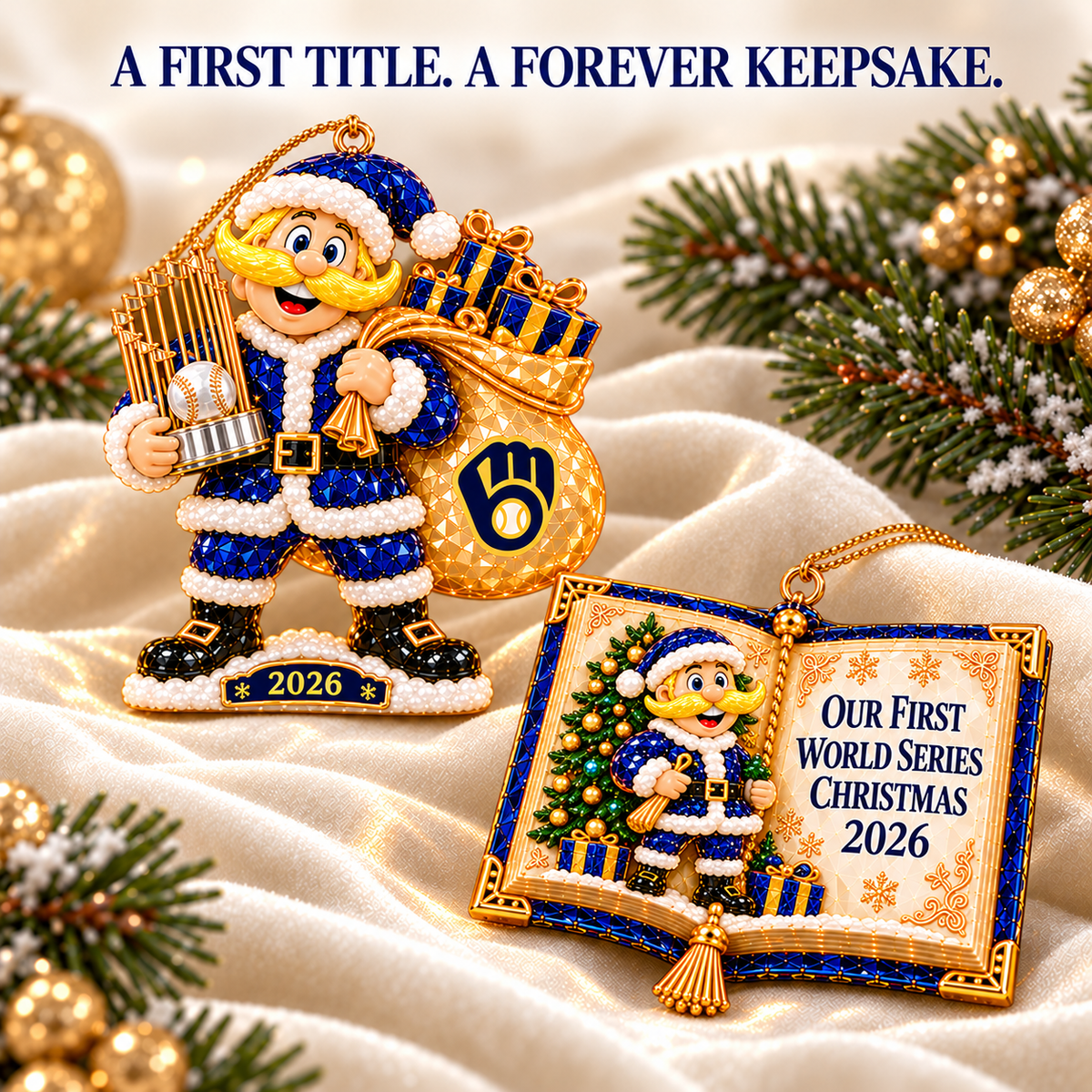 MLKB Premium Christmas Tree Ornament Set NHVH