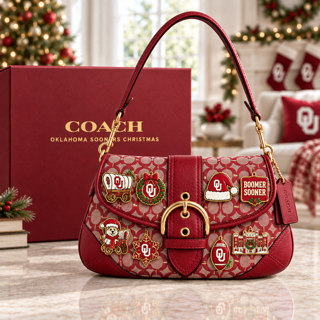Oklahoma Sooners Soho Bag With Charm
