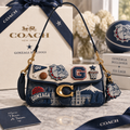 Gonzaga Bulldogs Coach Shoulder Cross With Charm