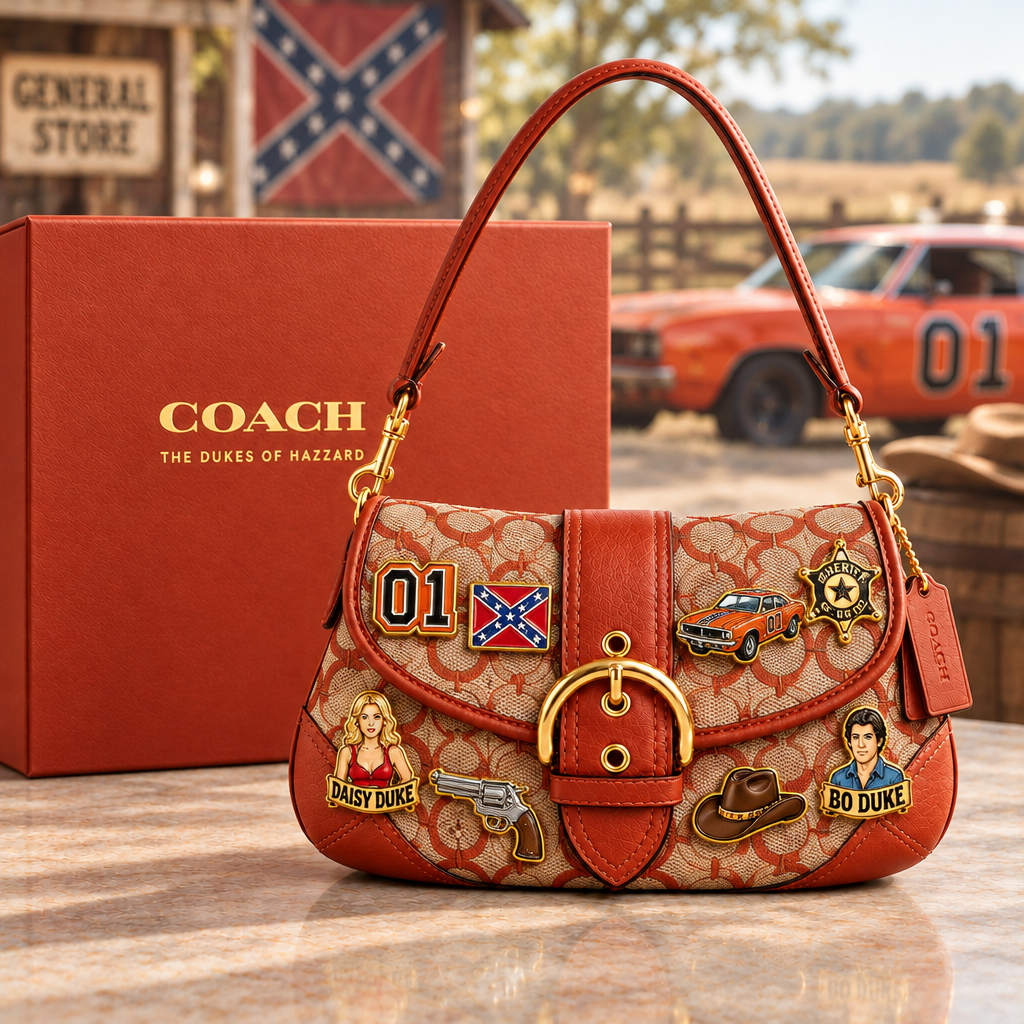 The Dukes Of Hazzard Soho Bag With Charm