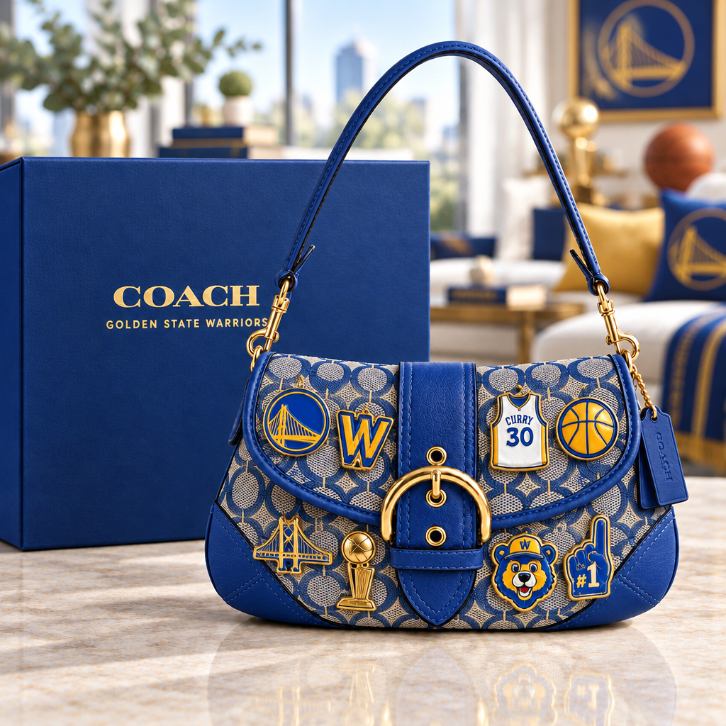 Golden State Warriors Soho Bag With Charm