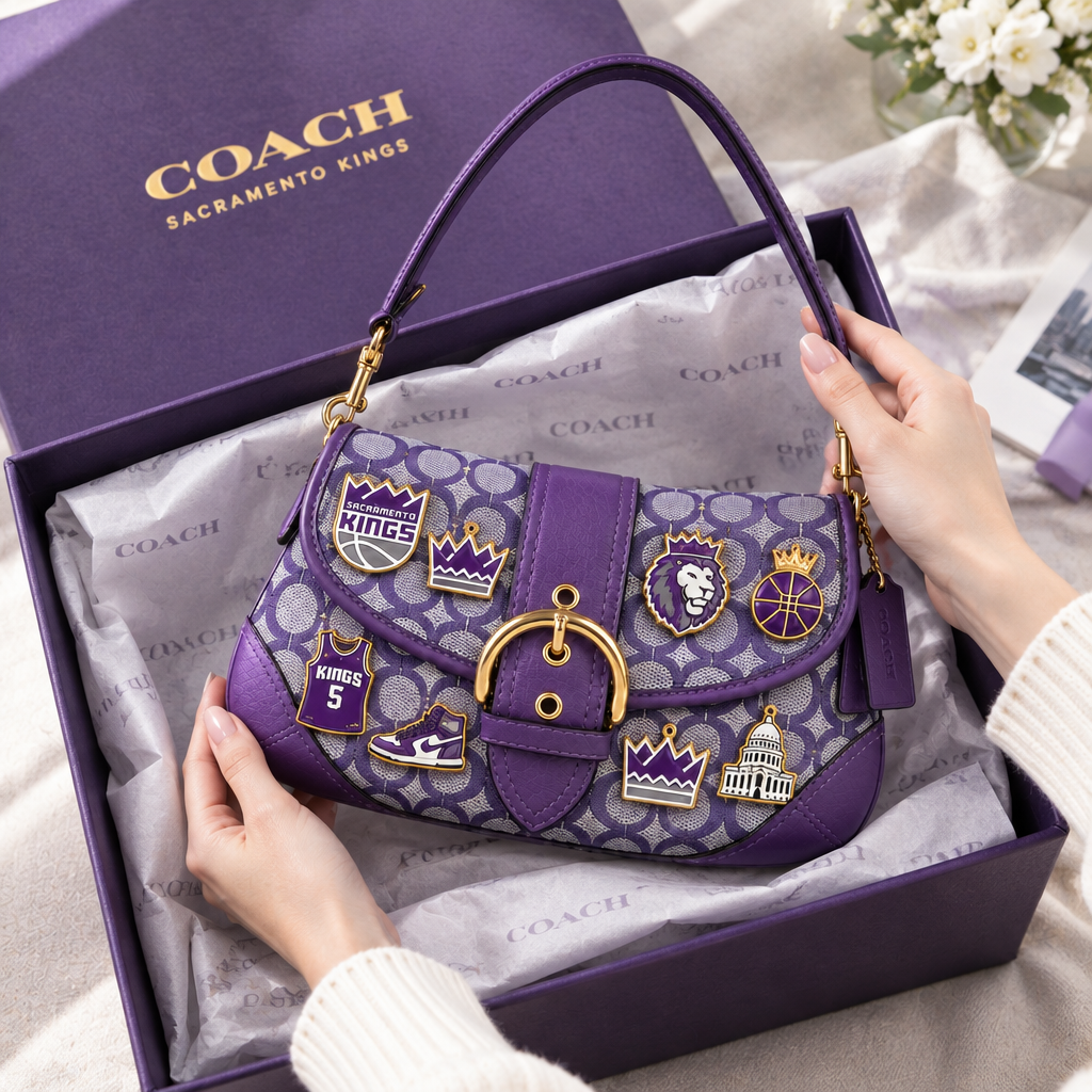 Sacramento Kings Soho Bag With Charm