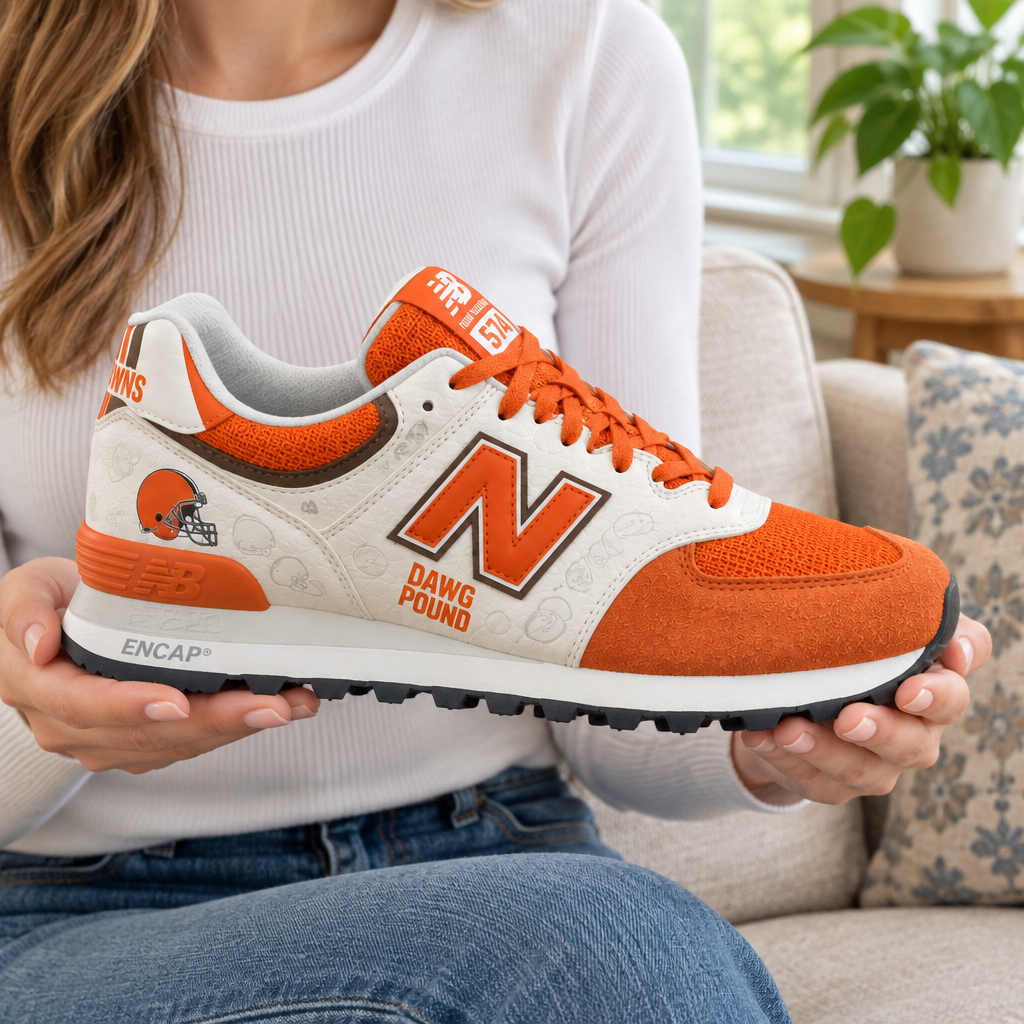 Cleveland Browns NB 574 SNEAKER